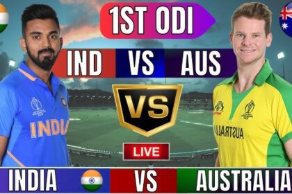1st ODI India Vs Australia