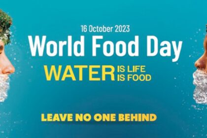 World Food Day - Water is life, water is food. Leave no one behind